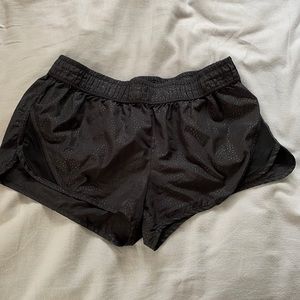 aeropostale black running shorts